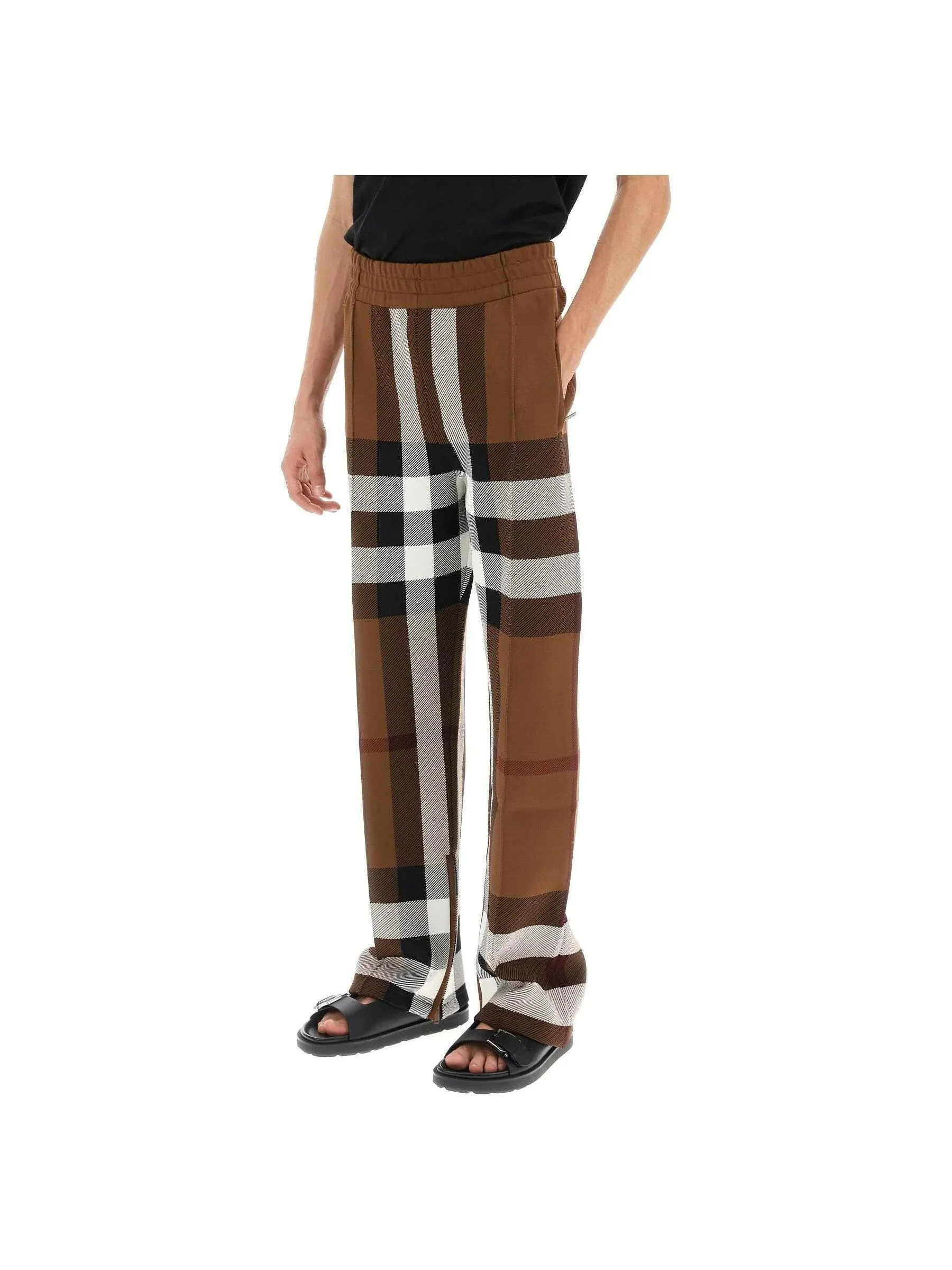 Plaid Track Pants