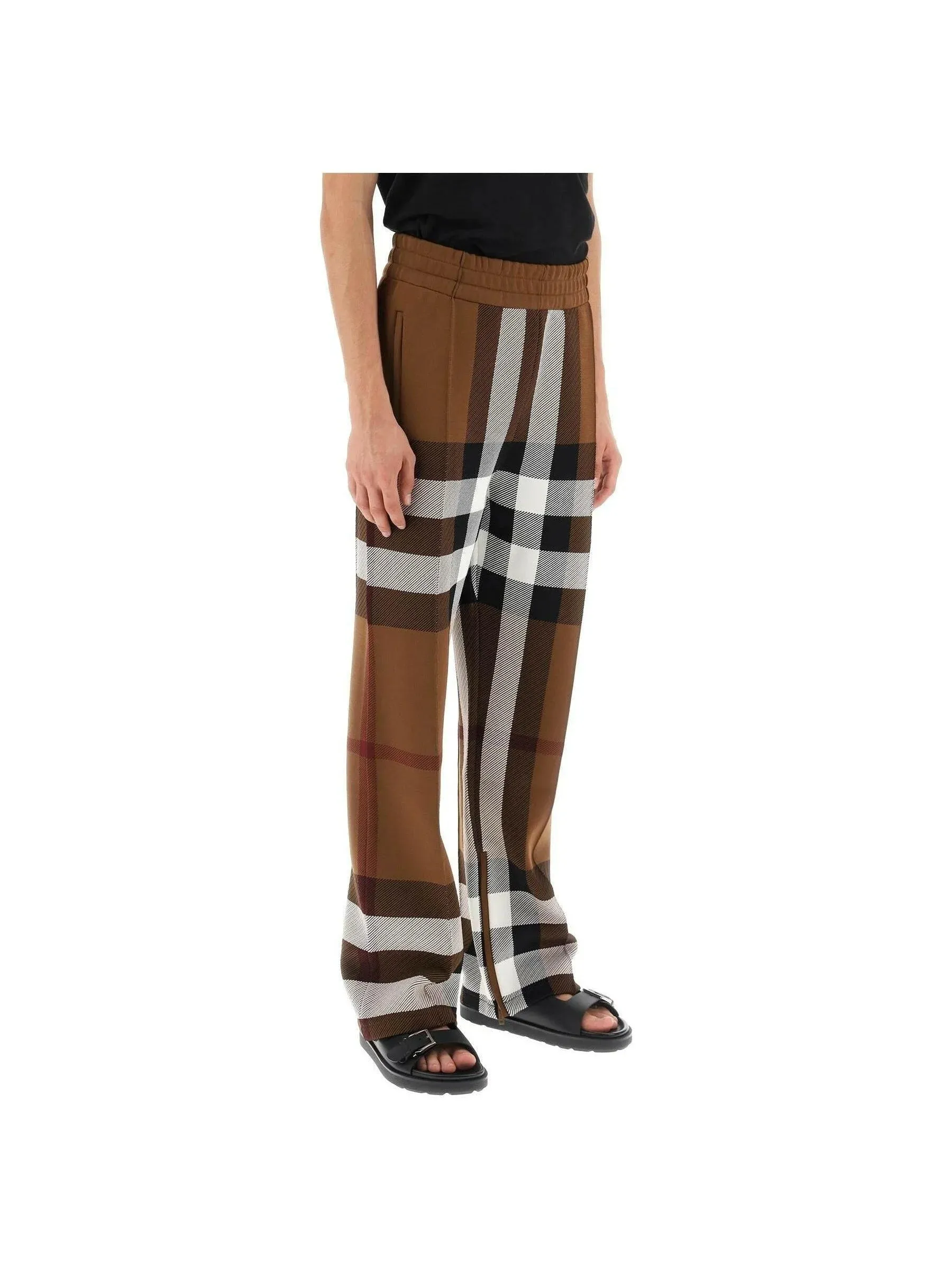 Plaid Track Pants