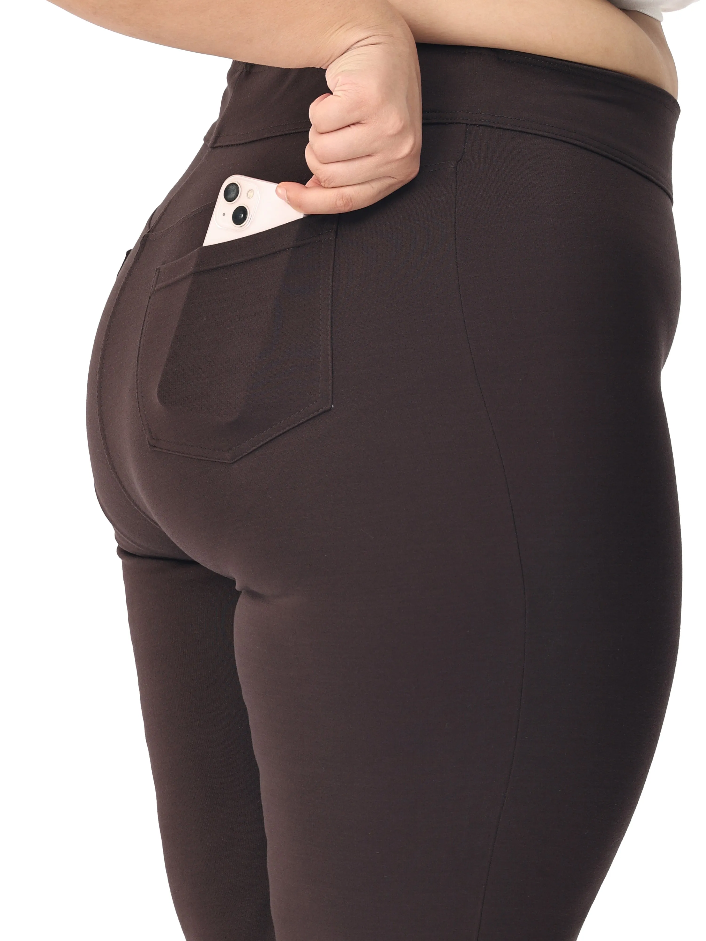 Plus size tummy tucker for women formal trouser