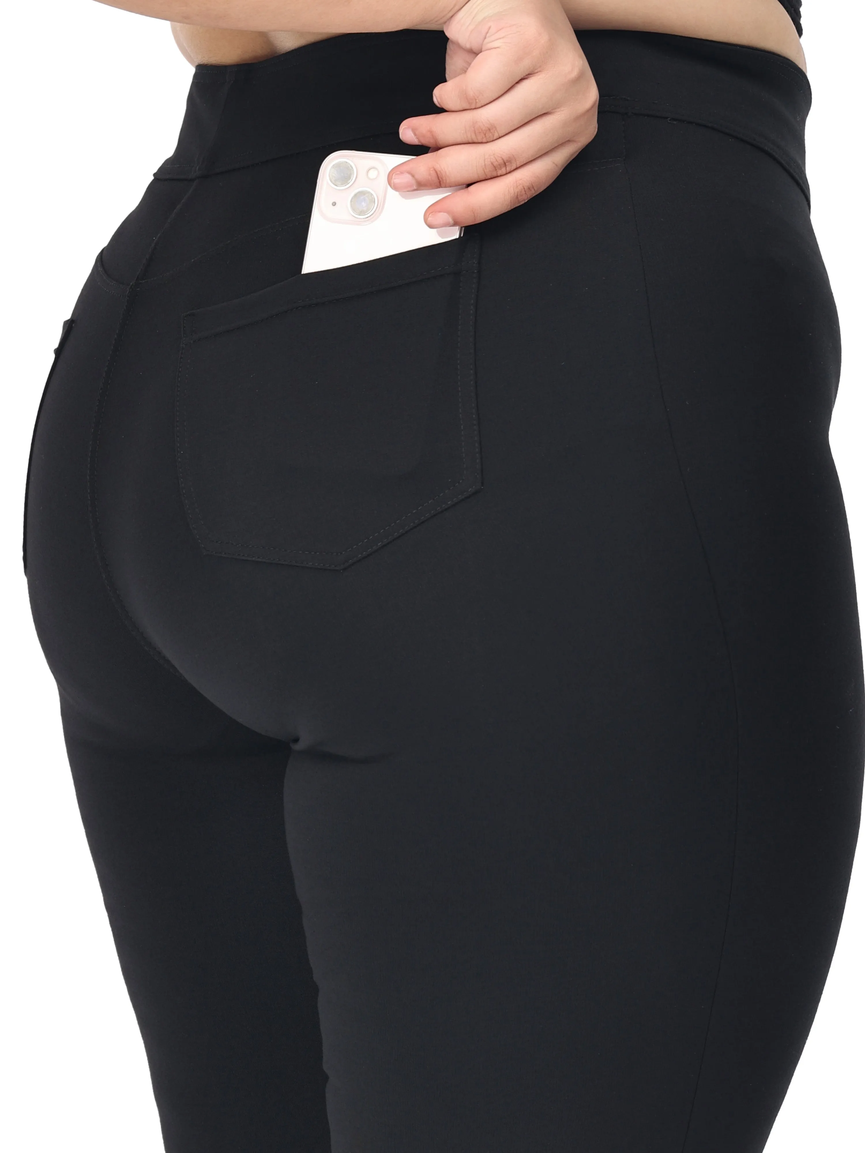 Plus size tummy tucker for women formal trouser