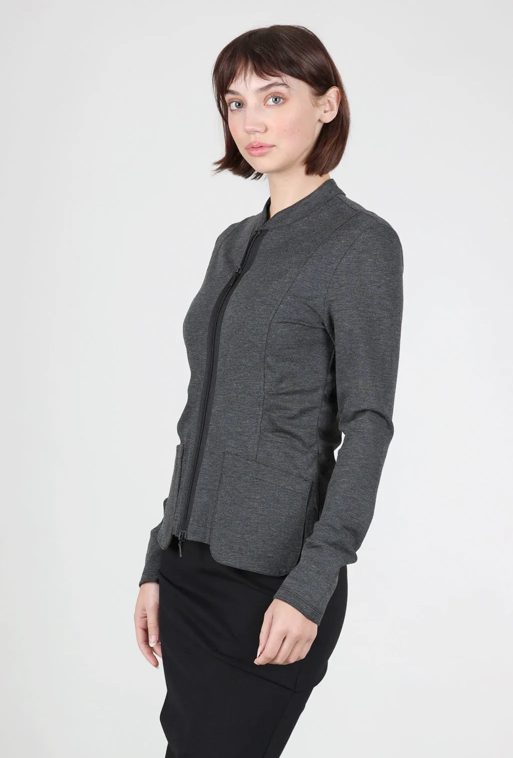 Ponte Rigby Jacket, Charcoal