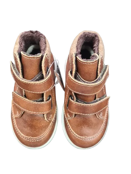 Ricosta brown leather fur lined boots