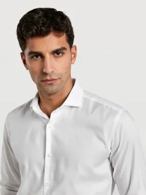 Slim fit business plain oxford formal shirt