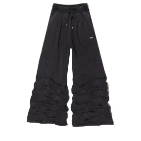 Smocked Track Pants