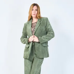 Tailored corduroy blazer wholesale