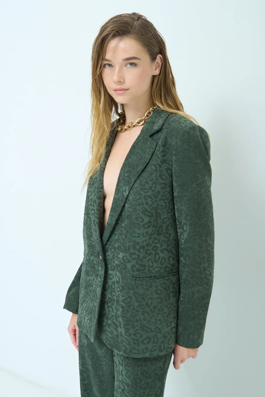 Tailored single-button blazer wholesale