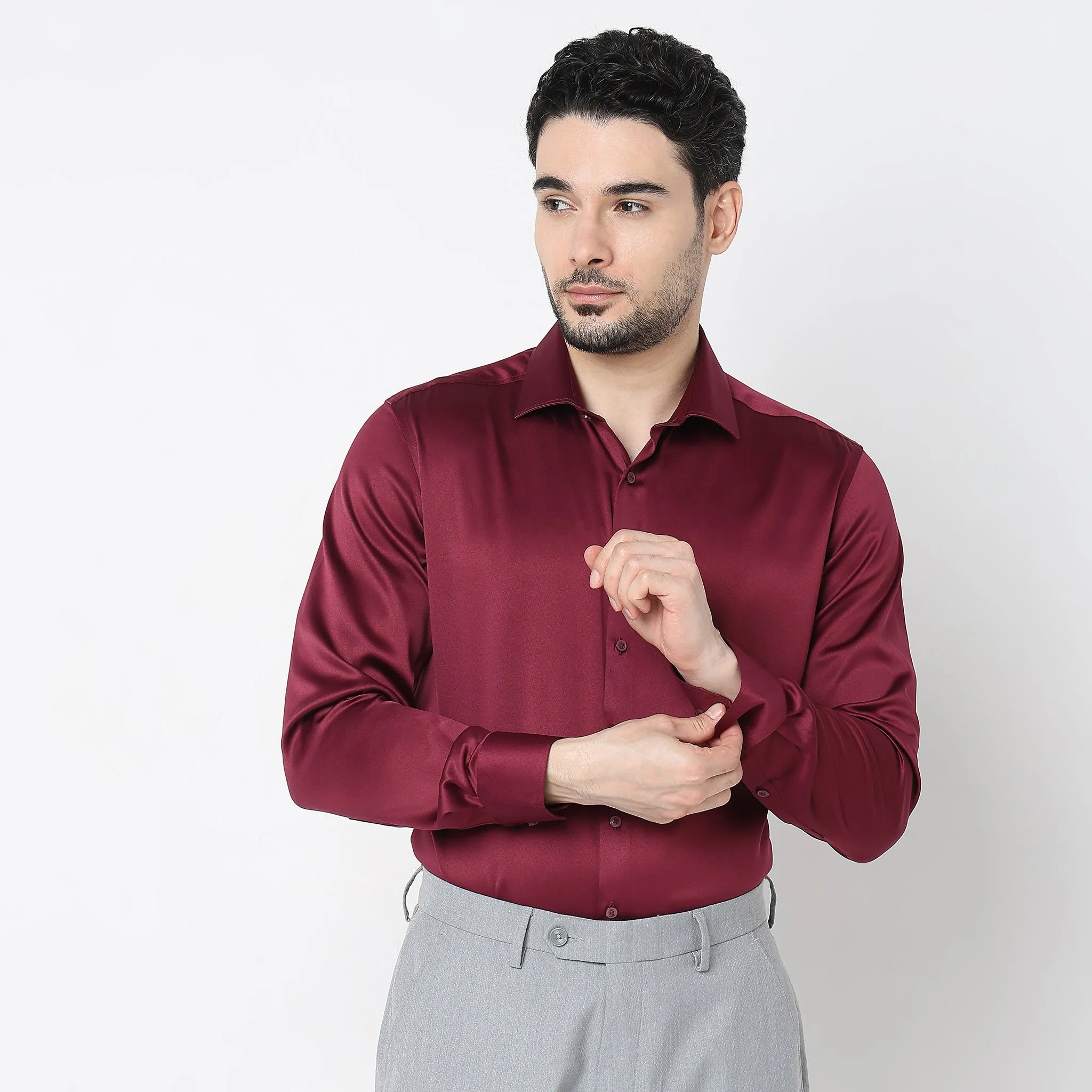 Ultra Club Shirts - Slim Fit : "Crease Free Tape Seamed Tailored Shirts” - Perfect Club Look