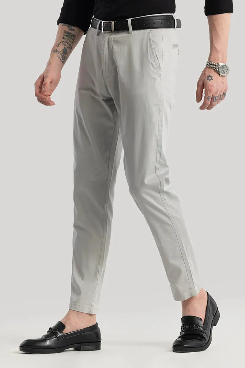 Urban Stride Light Grey Slim FIt Chino