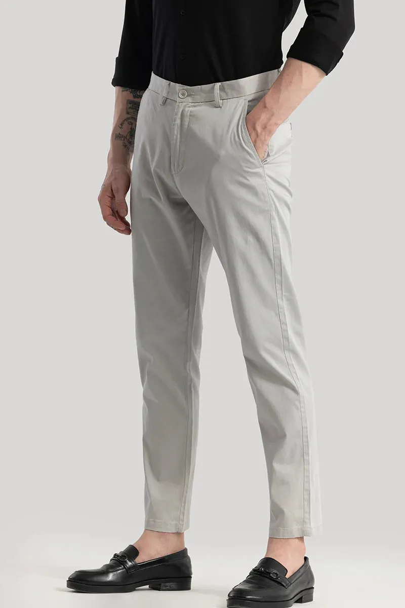 Urban Stride Light Grey Slim FIt Chino