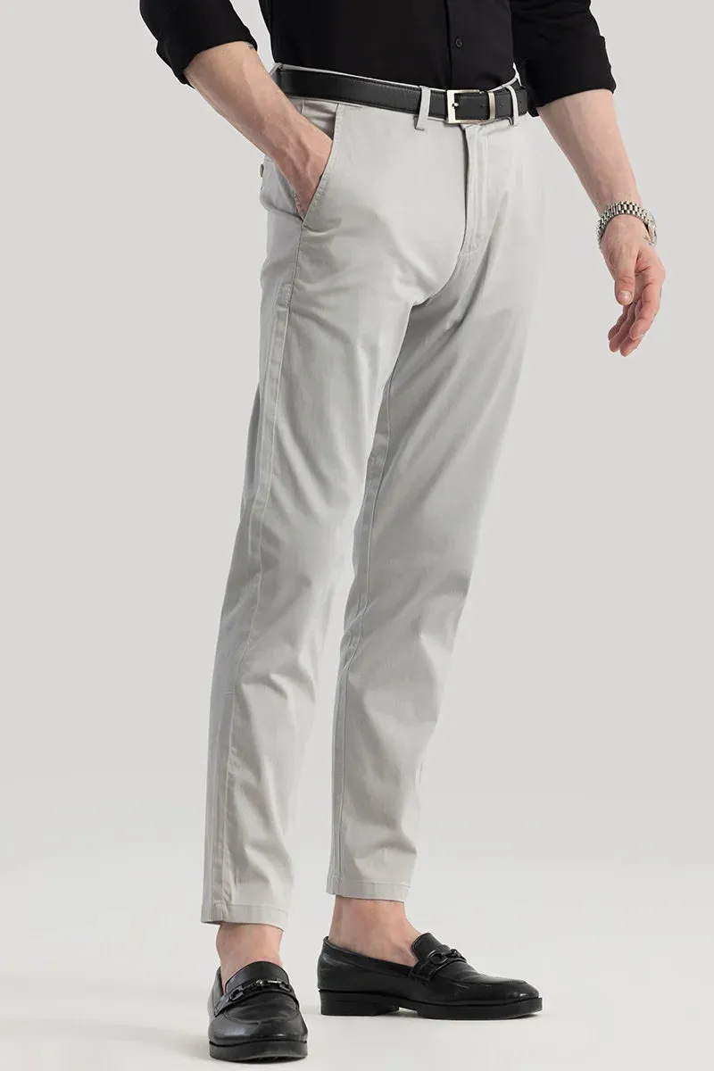 Urban Stride Light Grey Slim FIt Chino