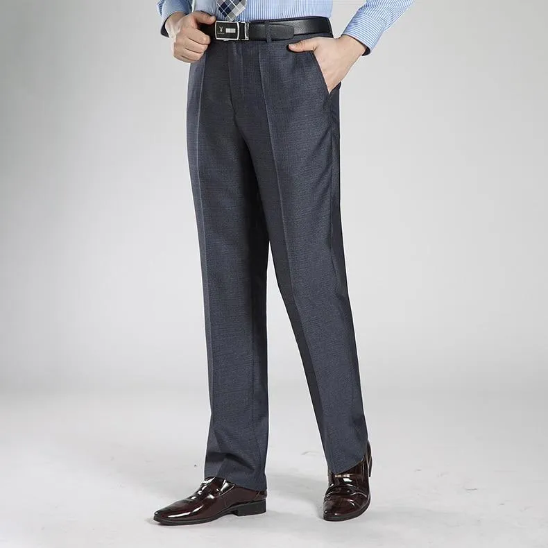 West Louis™ Business Thin Elegant Silk Trousers