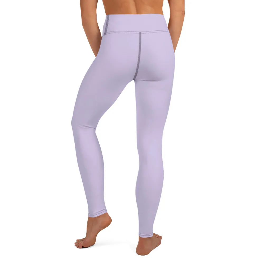 Women's Tropical Purple Sunset Yoga Leggings