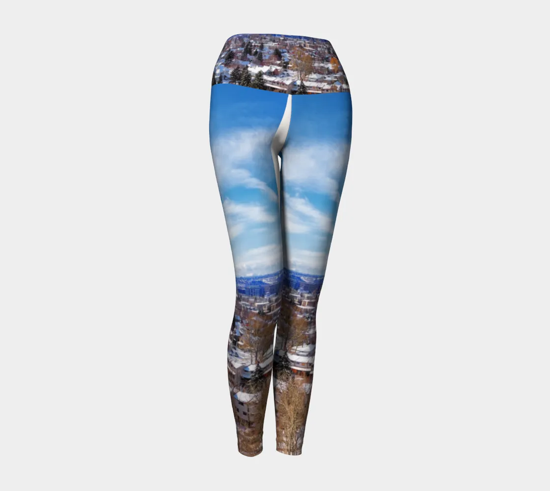 Women's Yoga Leggings - McHugh Bluff Winter