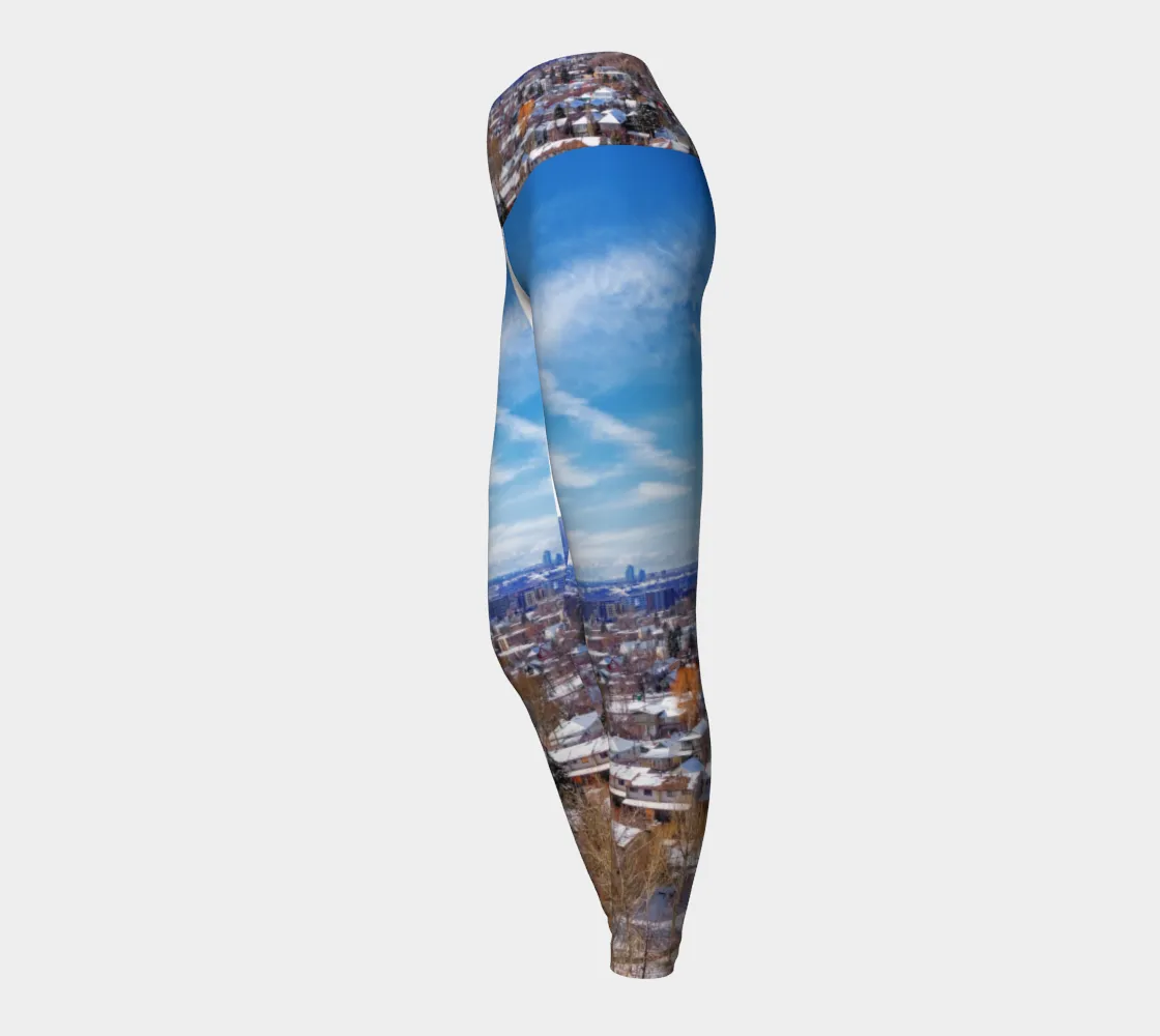 Women's Yoga Leggings - McHugh Bluff Winter