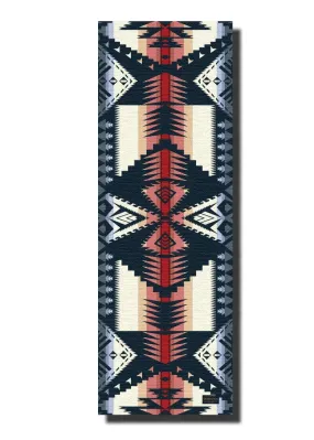 Yune Yoga Mat Pendleton Eagle Rock Maroon